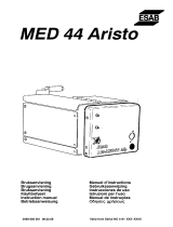 ESAB MED 44 Aristo® Manuale utente