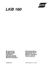 ESAB LKB 160 Manuale utente