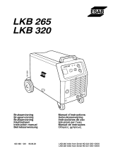 ESAB LKB 265, LKB 320 Manuale utente