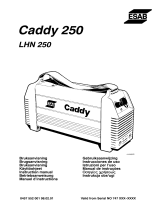 ESAB Caddy® 250 Manuale utente