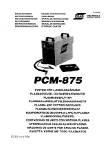 ESAB PCM 875 Manuale utente