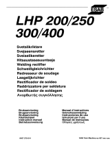 ESAB LHP 200, LHP 250, LHP 300, LHP 400 Manuale utente