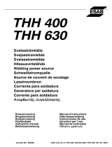 ESAB THH 630 Manuale utente