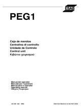ESAB PEG1 Manuale utente