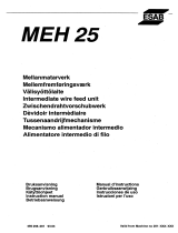 ESAB MEH 25 Manuale utente