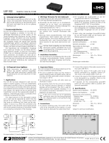 Monacor LSP-102 Manuale utente