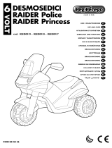 Peg-Perego RAIDER Princess Manuale del proprietario