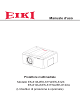 Eiki EK-612XA Manuale utente