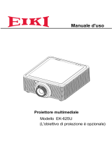 Eiki EK-625U Manuale utente