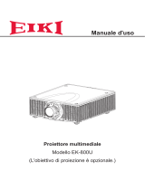 Eiki EK-800U Manuale utente