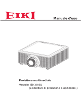 Eiki EK-815U Manuale utente