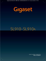 Gigaset Gigaset SL910A Manuale del proprietario