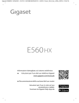 Gigaset E560HX Manuale utente