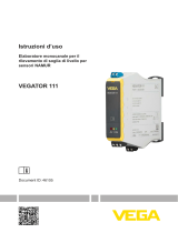 Vega VEGATOR 111 Istruzioni per l'uso