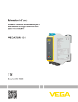 Vega VEGATOR 131 Istruzioni per l'uso