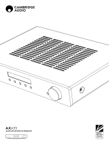 Cambridge Audio AXA35 Manuale utente
