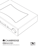 CAMBRIDGE CXA 60/80 Manuale del proprietario