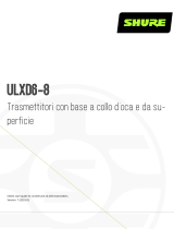 Shure ULXD6-ULXD8 Guida utente
