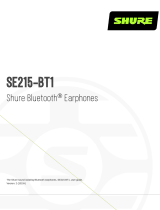 Shure SE215-BT1 Guida utente