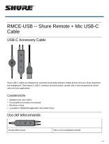 Shure RMCE-USB Guida utente