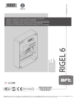 BFT Rigel 6 Manuale utente
