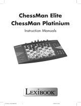 Lexibook ChessMan Elite Echiquier Electronique Interactif Manuale utente