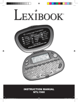 Lexibook NTL1560 Manuale utente