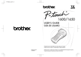 Brother P-Touch 1650 Manuale utente