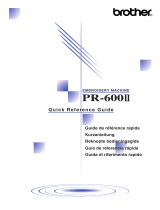 Brother PR-620/620C/600II/600IIC Manuale utente