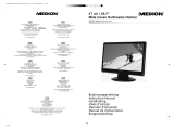 Medion Widescreen Display/Manuel Ecran Plat Manuale utente