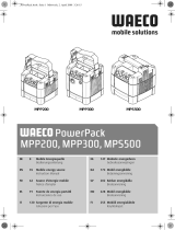 Waeco Waeco PowerPack MPP200/MPP300/MPPS500 Istruzioni per l'uso