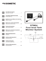 Dometic DTM04 Four-level Tank Monitor System Istruzioni per l'uso