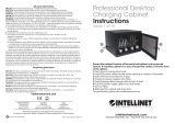 Intellinet Professional Desktop Charging Cabinet Quick Instruction Guide