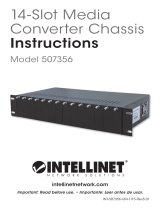 Intellinet 14-Slot Media Converter Chassis Manuale utente