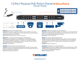 Intellinet 12 Port Passive PoE Patch Panel Quick Instruction Guide