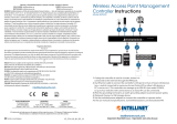 Intellinet Wireless Access Point Management Controller Quick Instruction Guide