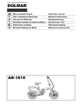 Dolmar AB-1816 Manuale del proprietario