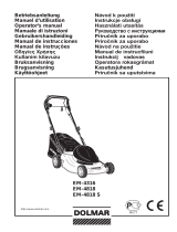 Dolmar EM-4818 S (2008) Manuale del proprietario