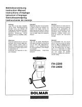 Dolmar FH-2200 Manuale del proprietario