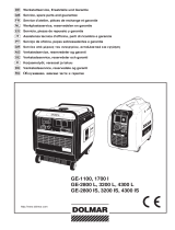 Dolmar GE-1100 Manuale del proprietario