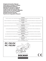 Dolmar PC7614V Manuale del proprietario