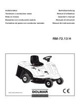 Dolmar RM-72.13 H Manuale del proprietario