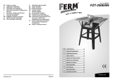 Ferm TSM1012 Manuale del proprietario