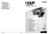 Ferm TCM1006 - FTZ-600 Manuale del proprietario