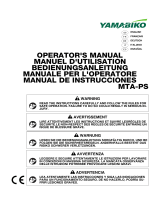 Yamabiko MTA-PS Manuale utente