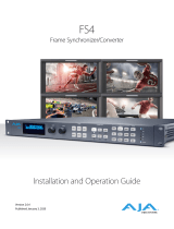 AJA FS4 Installation and Operation Guide