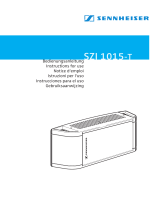 Sennheiser SZI 1015 Manuale utente