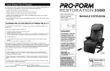 ProForm PERX3109 Manuale del proprietario