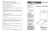 ProForm PETL6300 Manuale del proprietario