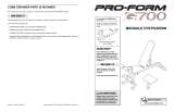 ProForm PFEMBE3323 Manuale del proprietario